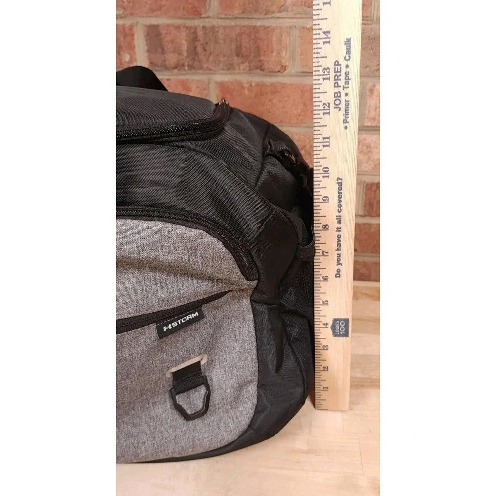 UNDER ARMOUR Mens UA Undeniable 4.0 Duffle Graphite Black Bag Gym